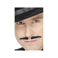 Bigode preto de mafioso