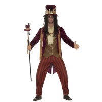 Fato de Necromante Voodoo para homem