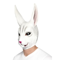 Máscara de coelho da Páscoa para adulto