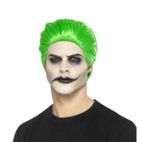 Peruca verde Joker Clown