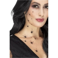 Tatuagens temporárias de aranhas