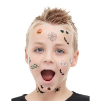 Tatuagens temporárias de Halloween para crianças