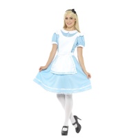 Fato de Alice no País das Maravilhas para mulher