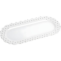 Bandeja de 38 x 17 cm com poás