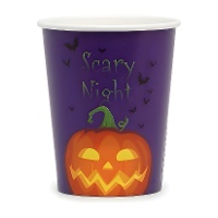 Copo Halloween Scary Night 250 ml - 6 unid.
