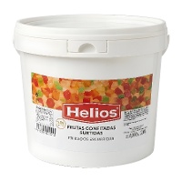 Frutas cristalizadas em cubos de 4 kg - Helios