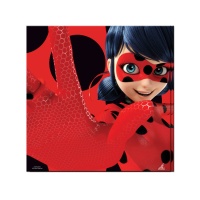 Guardanapos de Ladybug - 33 x 33 cm- 20 unidades