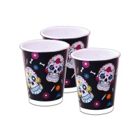 Copos de Catrina de 220 ml - 8 unidades