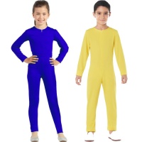 Macacão de spandex colorido para criança