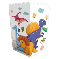 Caixa de recolha de dinossauros - 3 unidades