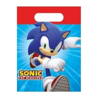 Sacos de papel Sonic The Hedgehog - 4 unid.