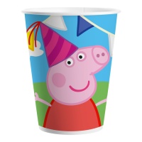 Copos Peppa pig party de 200 ml - 8 unidades