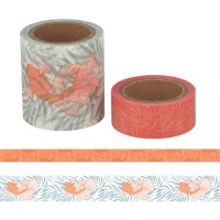 fita washi peixe laranja - 5 m