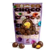 Manga coberta de chocolate com leite - 200 gr