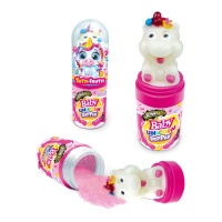 Mini garrafas com chupa-chupa Baby Unicorn Dipper com pó de rebuçado de 40 g - 1 unidade