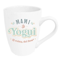 Chávena Mami Yogi 350 ml - Dcasa