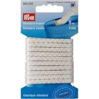 Fita elástica 0,5 cm branca - Prym - 5 m