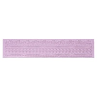 Molde de borda rectangular de silicone 39 x 8,1 cm - Artis decor