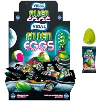 Pastilhas elásticas Alien Eggs de 1 kg - Vidal