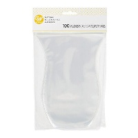 Saco para doces de plástico transparente com formato de 18,4 x 11,4 cm - Wilton - 100 unidades