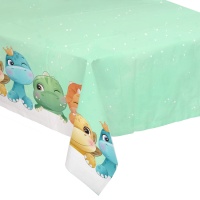 Toalha de mesa de dinossauros felizes 1,20 x 1,80 m