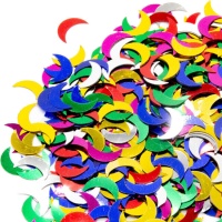 Confetes de luas de cores sortidas 20 gr.