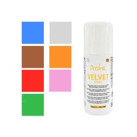 Manteiga de cacau comestível efeito aveludado em spray 100 ml - Decora