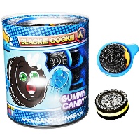 Pastilha Blackie Cookie de 10 g - 30 unidades