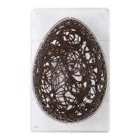 Molde para ovos de chocolate de 750 gr - Decora - 1 cavidade