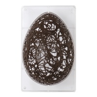 Forma para ovos de chocolate 750 gr - Decora - 1 cavidade