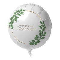 Balão de Comunhão Folhas de 45 cm