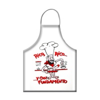 Avental de cozinheiro nu