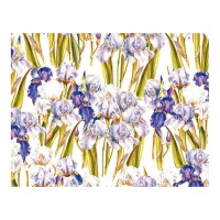Papel decoupage Iris 50 x 70 cm - 1 peça