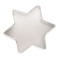 Cortador estrela de 6 pontas 3 x 2 cm - Cortadores de biscoitos