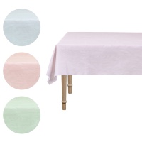 Toalha de Mesa de 1,80 x 1,20 m em Cores Claras - 1 Unidade