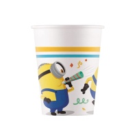 Copos dos Minions de 200 ml - 8 unidades