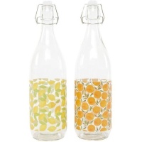 Garrafa de 1 L de frutos coloridos