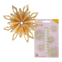 Cortador de flores e folhas 3D para scrapbooking - Nellie
