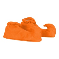 Sapatos de duende laranja para crianças