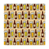 Guardanapos de cerveja 16,5 x 16,5 cm - 20 unid.