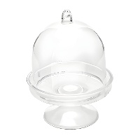 Mini caixa em forma de suporte para bolos 7,5 cm - 3 unidades