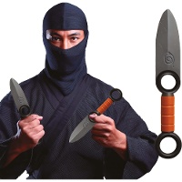Kunai ninja estilo Naruto de 18 cm - 1 unidade
