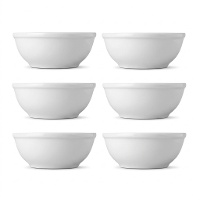Tigela de 12,5 cm redonda de porcelana - 6 unidades