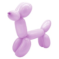 Balões de látex moldáveis em cores pastel - 50 pcs.