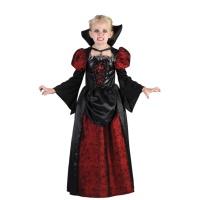 Fato de vampiro da noite para rapariga