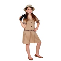 Fato de explorador de safari para menina