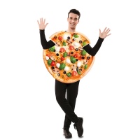 Fato de pizza para adultos