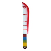 Machete ensanguentado - 53 cm