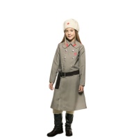 Fato militar russo para menina