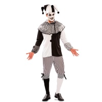 Roupa de Arlequim Jester para homens